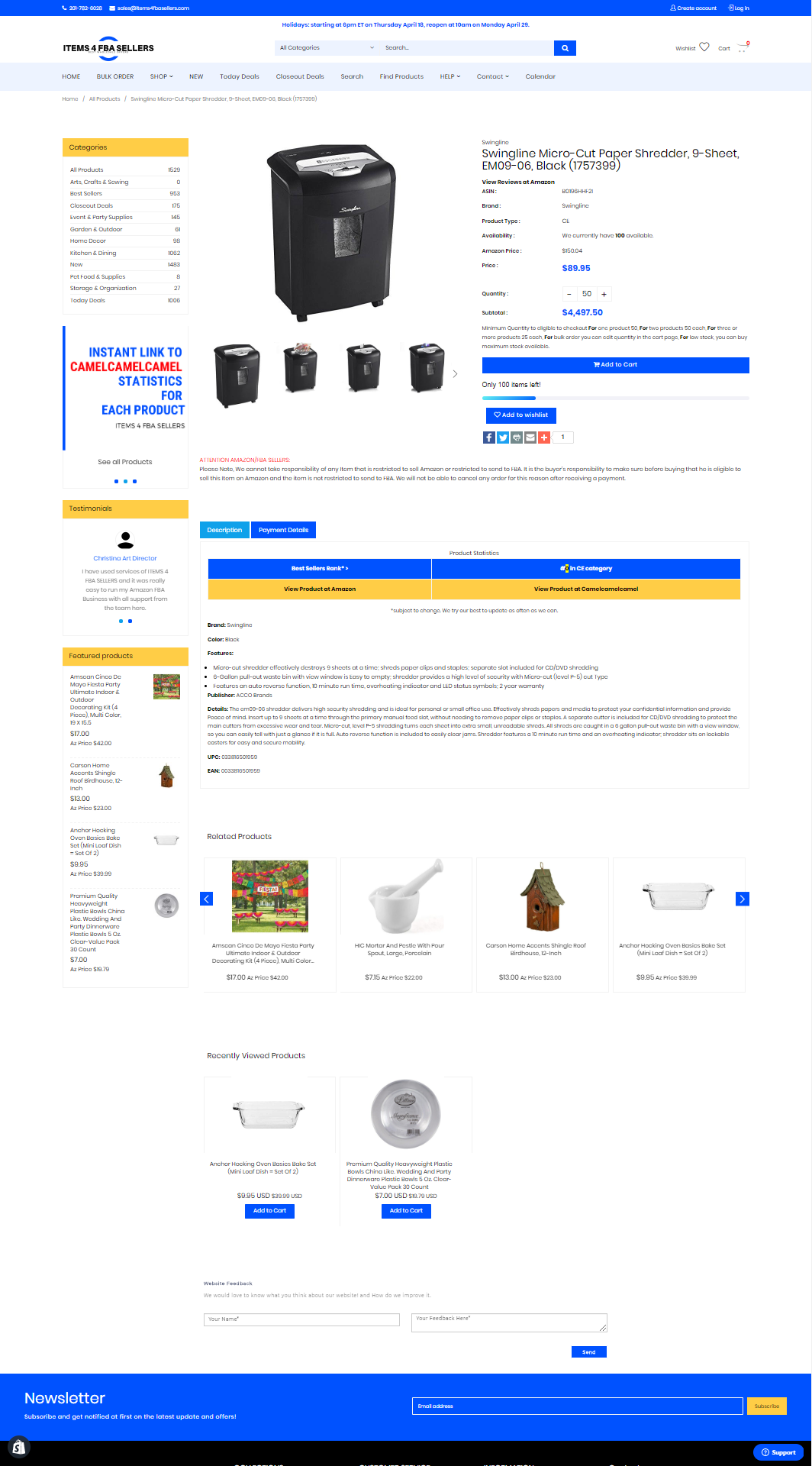 Shopify Wholesale store design with full customization - 2019